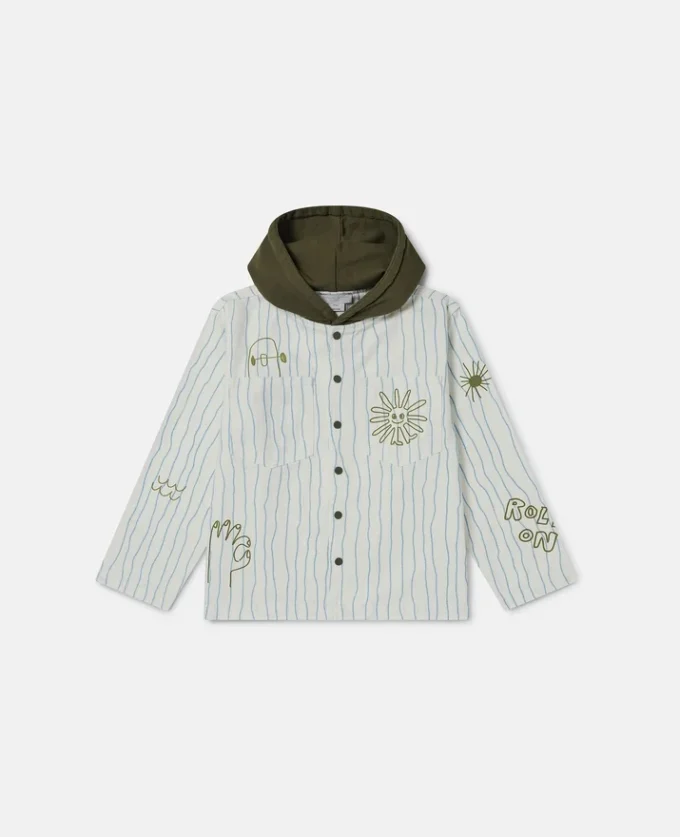 Veste à capuche imprimée skateboard