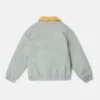 Veste à col Borg avec écusson appliqué Veste à col Borg avec écusson appliqué