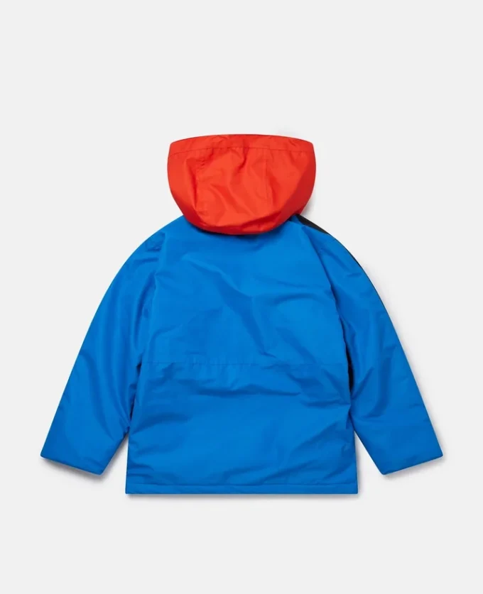 Veste de ski à capuche color block Veste de ski à capuche color block