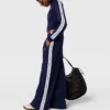 Pantalon de survêtement à double bande et taille élastiquée Pantalon de survêtement à double bande et taille élastiquée