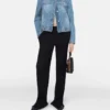 Veste en denim délavé clair à chaîne Falabella Veste en denim délavé clair à chaîne Falabella