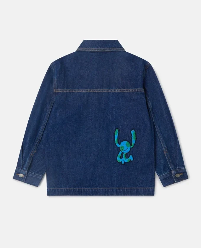 Veste en denim Earth Friends Graphic Veste en denim Earth Friends Graphic