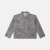 Veste en denim imprimée Bug Band