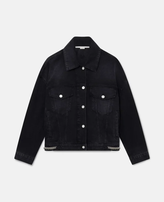Veste en denim oversize Falabella Veste en denim oversize Falabella