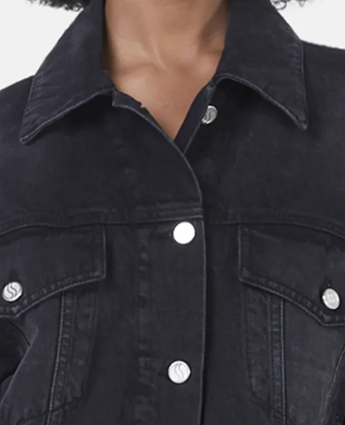 Veste en denim oversize Falabella Veste en denim oversize Falabella