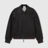 Veste en denim patchwork