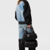 Veste en denim patchwork