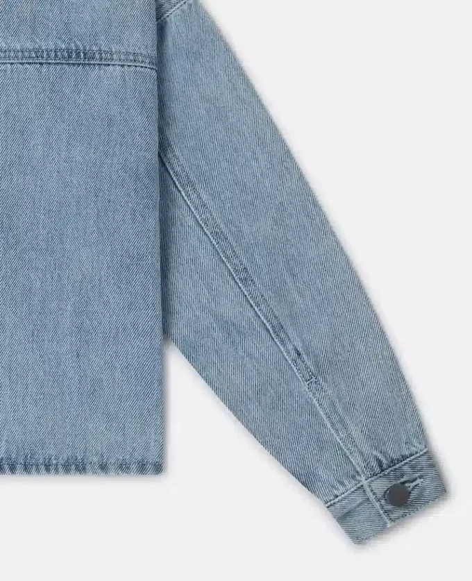 Veste en jean graphique Bob l’éponge Veste en jean graphique Bob l’éponge