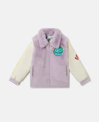 Veste en peluche Earth Friends Graphic