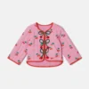 Veste matelassée à imprimé cerises