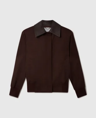 Veste militaire classique à col carré