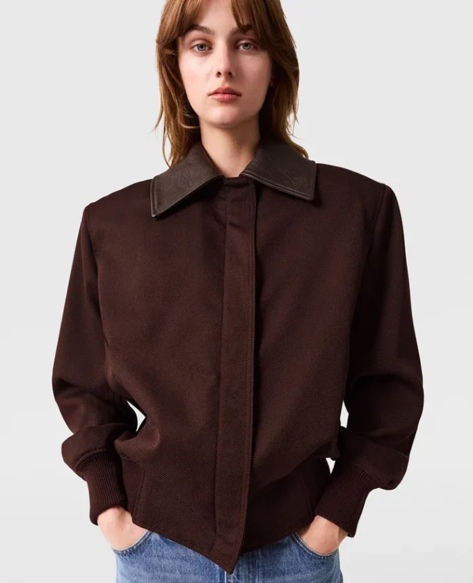 Veste militaire classique à col carré Veste militaire classique à col carré