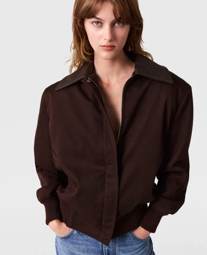 Veste militaire classique à col carré Veste militaire classique à col carré