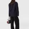 Veste peacoat courte à ceinture Veste peacoat courte à ceinture