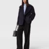 Veste peacoat courte à ceinture Veste peacoat courte à ceinture